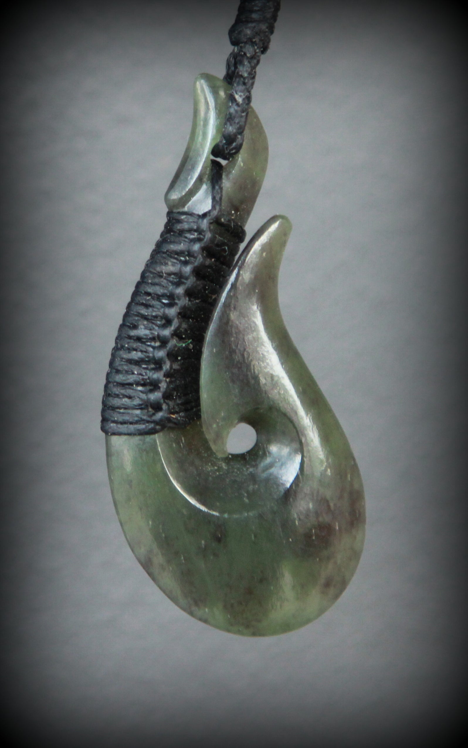 carved jade fish hook Hei Matau (Fish Hook) – The Jade Studio